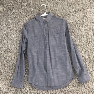 Mens Express button up fitted